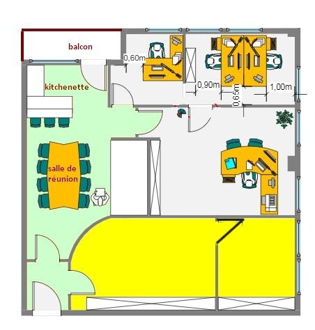 Bureaux climatisés à louer à Entzheim